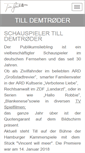 Mobile Screenshot of demtroeder.com